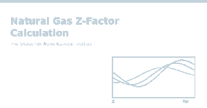 Natural gas Z-factor calculation featured image showing the Dranchuk-Abou-Kassem method and Z versus Ppr curves