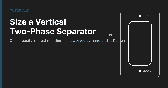 Featured image for AI-assisted vertical two-phase separator sizing tutorial with Souders-Brown gas capacity equation